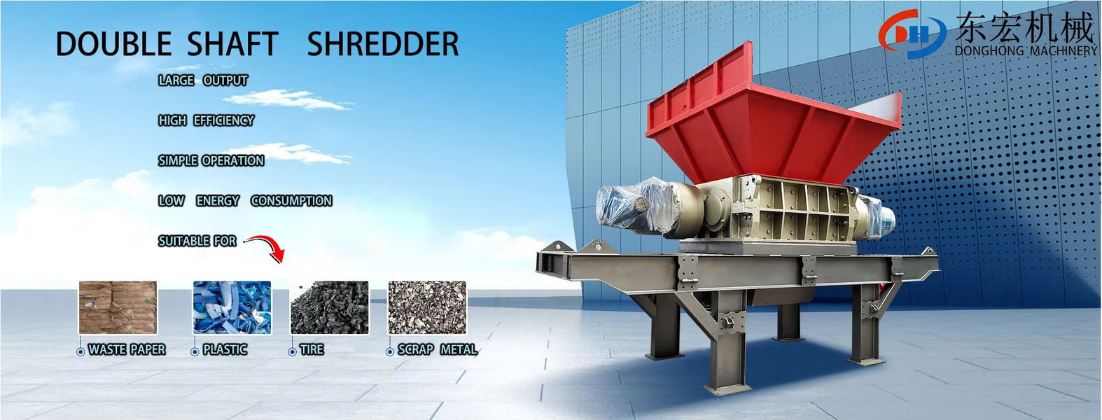 Productie van industriële breekmachines