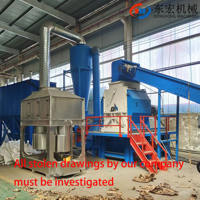 Machine voor het maken van afvalpapier van cellulosevezels met geavanceerd isolatiesysteem van cellulose