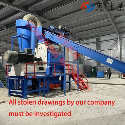 Machine voor het maken van afvalpapier van cellulosevezels met geavanceerd isolatiesysteem van cellulose