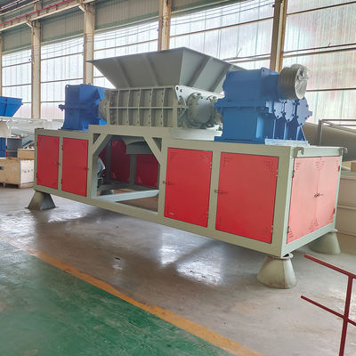 Schroefmachine voor multifunctionele recycling van rubberfilm geweven zak, houtschroot en metaal