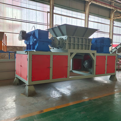 Schroefmachine voor multifunctionele recycling van rubberfilm geweven zak, houtschroot en metaal