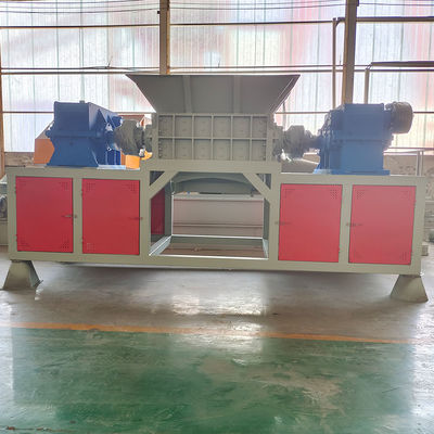 Schroefmachine voor multifunctionele recycling van rubberfilm geweven zak, houtschroot en metaal