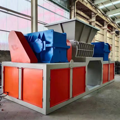 Schroefmachine voor multifunctionele recycling van rubberfilm geweven zak, houtschroot en metaal