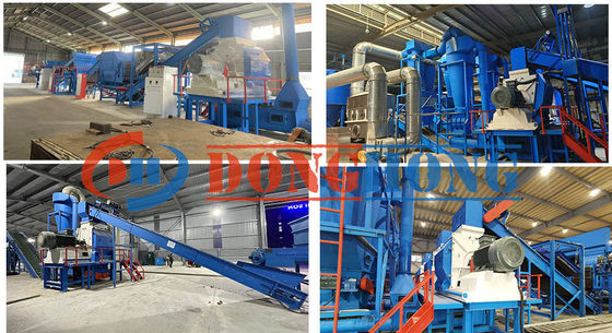 Multifunctionele houtbreker met grote capaciteit hamermolen en geïmporteerd lager