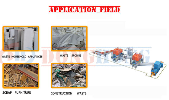 Bouwmaterialen winkels Papierpulpbreker voor papierfabrieken Afval SRF Alternatieve brandstoflijn