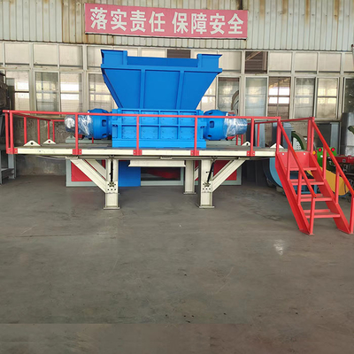 110kW Power Metal Steel Scrap en Iron Shredder Machine voor twee schacht Shredding
