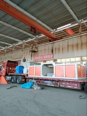 8000 Multifunktioneel versnipper Plastic hout bot Huishoudelijk afval en schroot ijzerbreker