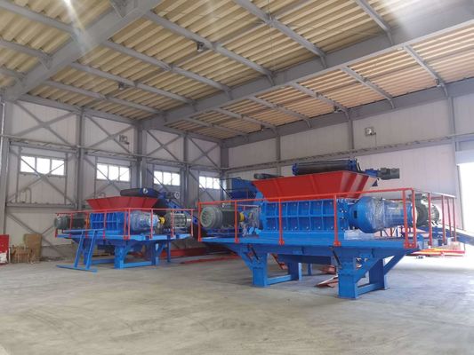 Aluminiummateriaal verwerkte versnipper voor huishoudelijk afval Kokosnoten schelpen en stro