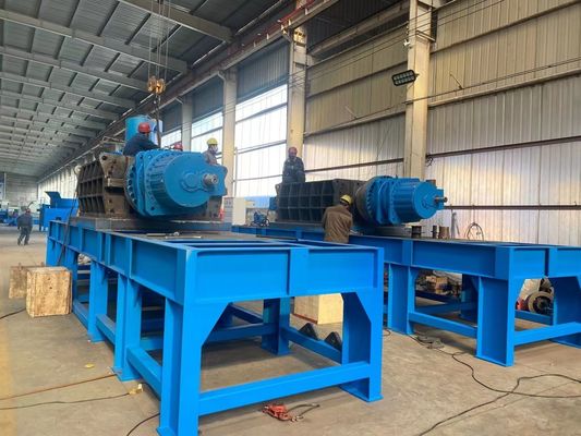 Multifunktioneel 110 kW vermogen Plastic Crusher Machine voor het recyclen van legeringsmaterialen