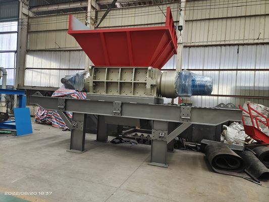 90kW zware bandenscheurmachine voor drukkerijen en recycling van autobanden