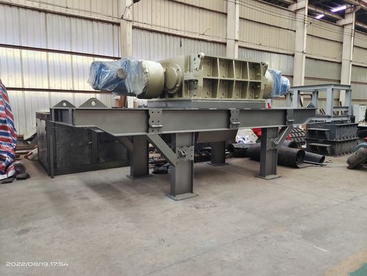 Schroefmachine voor het recyclen van ruiten van roestvrij staal