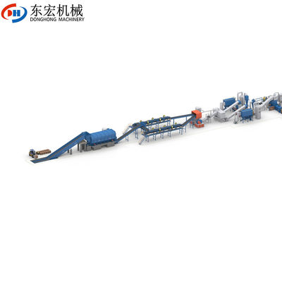 8000 KG Diesel Graan Hammer Mill Crusher Grinder Mobiele Crusher voor het maken van zaagstof Shaving