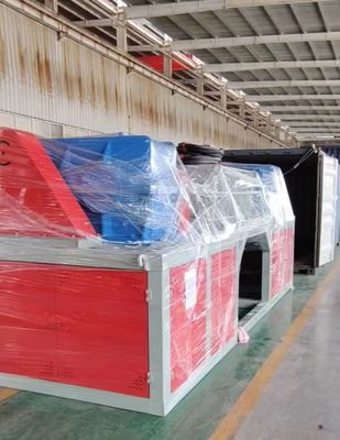 Industriële metaalschrootmachine met dubbele schacht voor het recyclen van aluminium met een hoog veiligheidsniveau