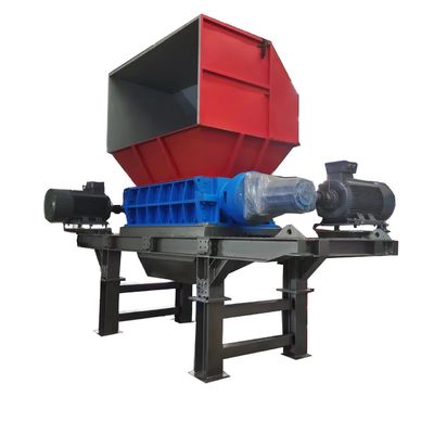 Metalen schrootmachine met hoge capaciteit, dubbele schachtmachine met een hoog veiligheidsniveau