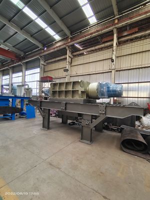 Metalen schrootmachine met hoge capaciteit, dubbele schachtmachine met een hoog veiligheidsniveau