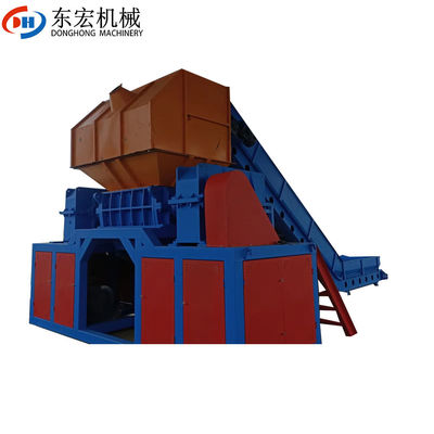 110kW vermogen dubbele asbreker voor 8000 kg gewicht aluminium profiel versnippering