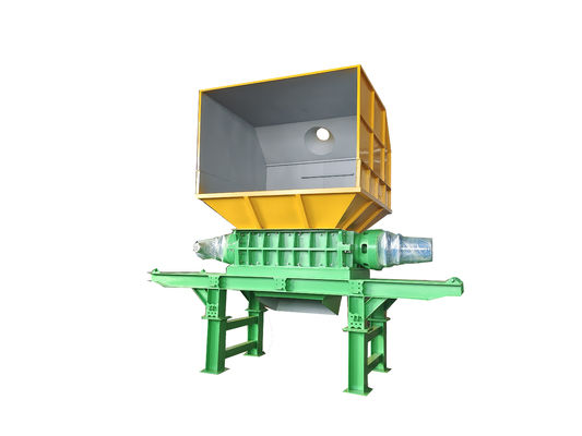 110kW vermogen dubbele asbreker voor 8000 kg gewicht aluminium profiel versnippering