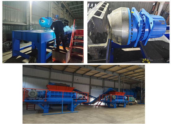 380V Spanning Plastic Crushing Houtbreker Hamer Mill voor huisdier flessen versnippering