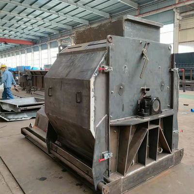 6000 kg Drop Hammer Chip Feed Crusher met aangepaste motor en Shakron stofverzamelaar