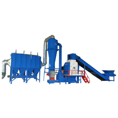 380V Spanning Wheat Straw Chaff en Grain Cake Meal Mill met een productiecapaciteit van 6 ton