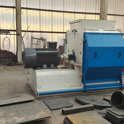 Hoge productiviteit 6000 kg Houtpoeder maken voeder metaal versnipper constructie afvalverbreker auto banden dubbele as versnipper