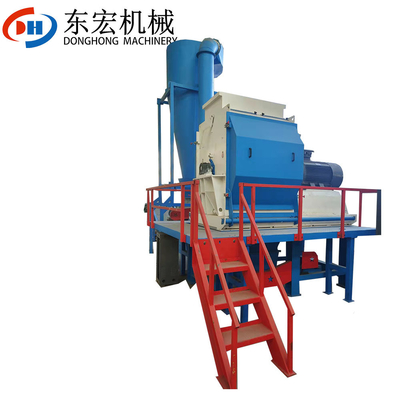 6000 kg Boerderijgerichte grote capaciteit Hammer Mill Houtbreker Bamboe Kokosnoten Schelp Husk Chipper versnippering