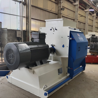 6000 kg Boerderijgerichte grote capaciteit Hammer Mill Houtbreker Bamboe Kokosnoten Schelp Husk Chipper versnippering