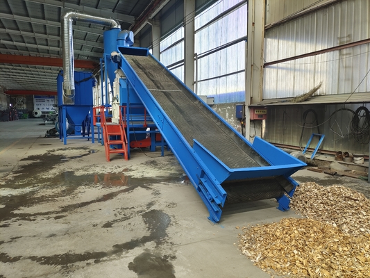 5 ton/uur Max. Capaciteit Multifunctionele houten palletshreder voor bouwschroot