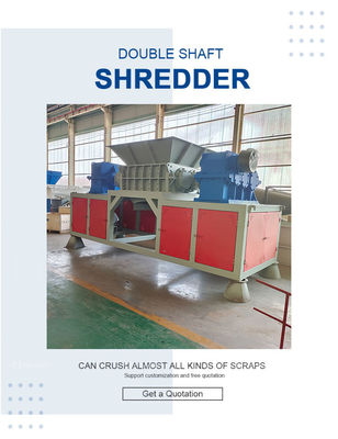 Versatile multifunctionele versnipper voor het verwerken van houten pallets en afvalkleding