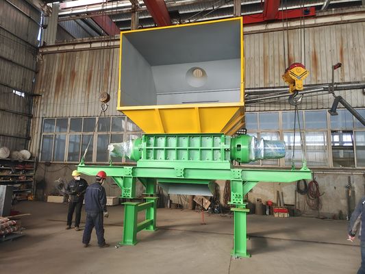 Productielijn voor multifunctionele grote schrootmachines voor het schrobben en recyclen van staal