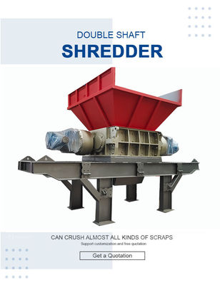 110 kW verticale schacht versnipper voor het versnipperen van schrootmeubelen en dagelijkse benodigdheden